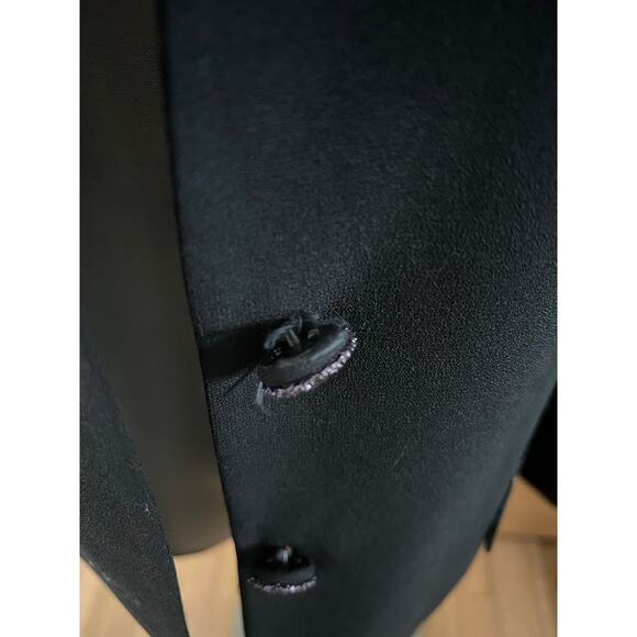 Carole Little Womens Vintage 90s Y2K Beaded Sequin Dark Romantic Jacket Blazer - Picture 4 of 16